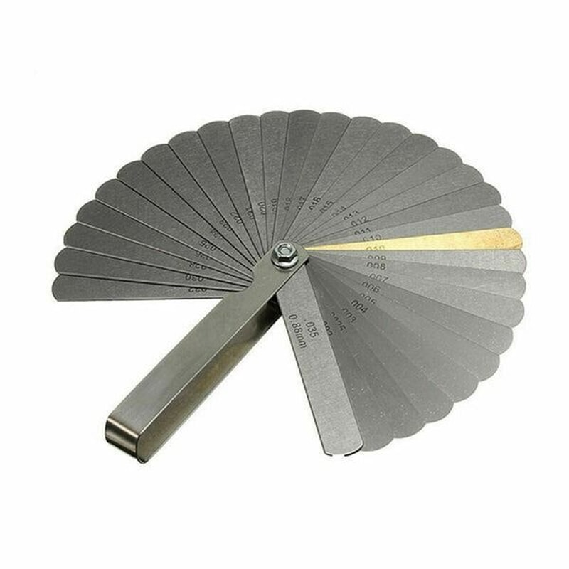 Dual Reading Combination Feeler Gauge Blade Feeler Gauge Metric SAE Measurement Tool 3