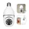 IP WiFi Light Bulb Camera IR Night Vision Smart Home Wireless Security 0