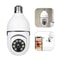 IP WiFi Light Bulb Camera IR Night Vision Smart Home Wireless Security 0