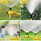 Auto Irrigation System Garden Lawn Sprinkler Rotation WaterSaving Patio Sprinkler 9