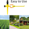 Auto Irrigation System Garden Lawn Sprinkler Rotation WaterSaving Patio Sprinkler 10