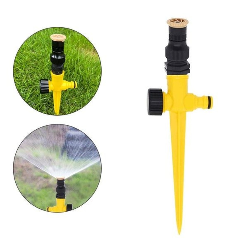 Auto Irrigation System Garden Lawn Sprinkler Rotation WaterSaving Patio Sprinkler 7