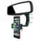 Adjustable Car Rearview Mirror Phone Holder Mount Multifunctional Rotating Secure Clip Easy Setup 2