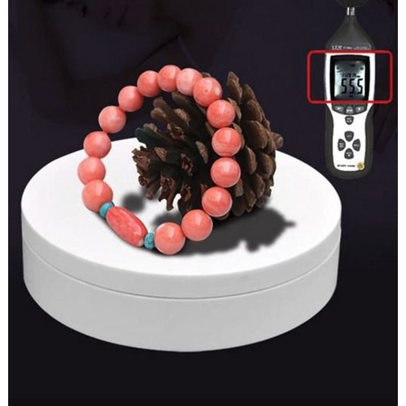 Jewelry Photography Show Holder Electric Motorized Rotating Display Stand Adjustable Speed Quiet 0