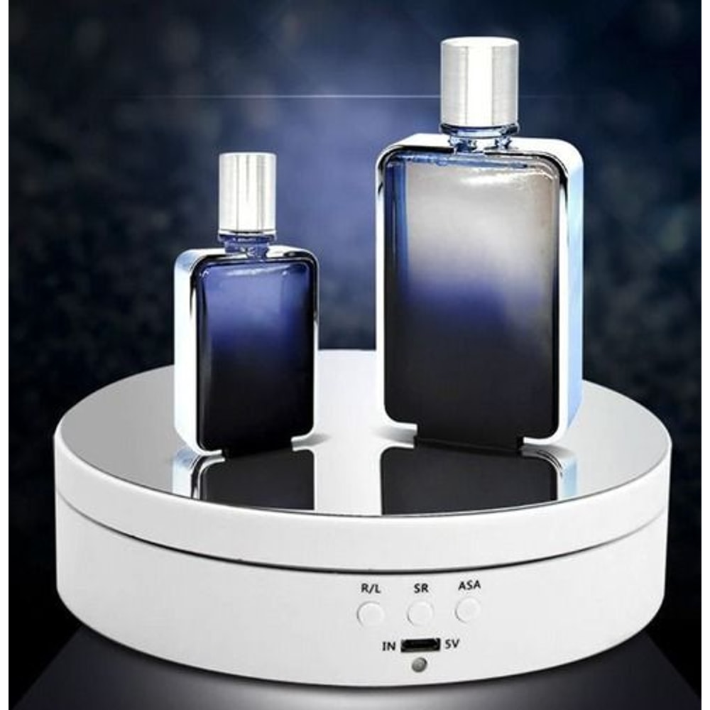 Jewelry Photography Show Holder Electric Motorized Rotating Display Stand Adjustable Speed Quiet 9