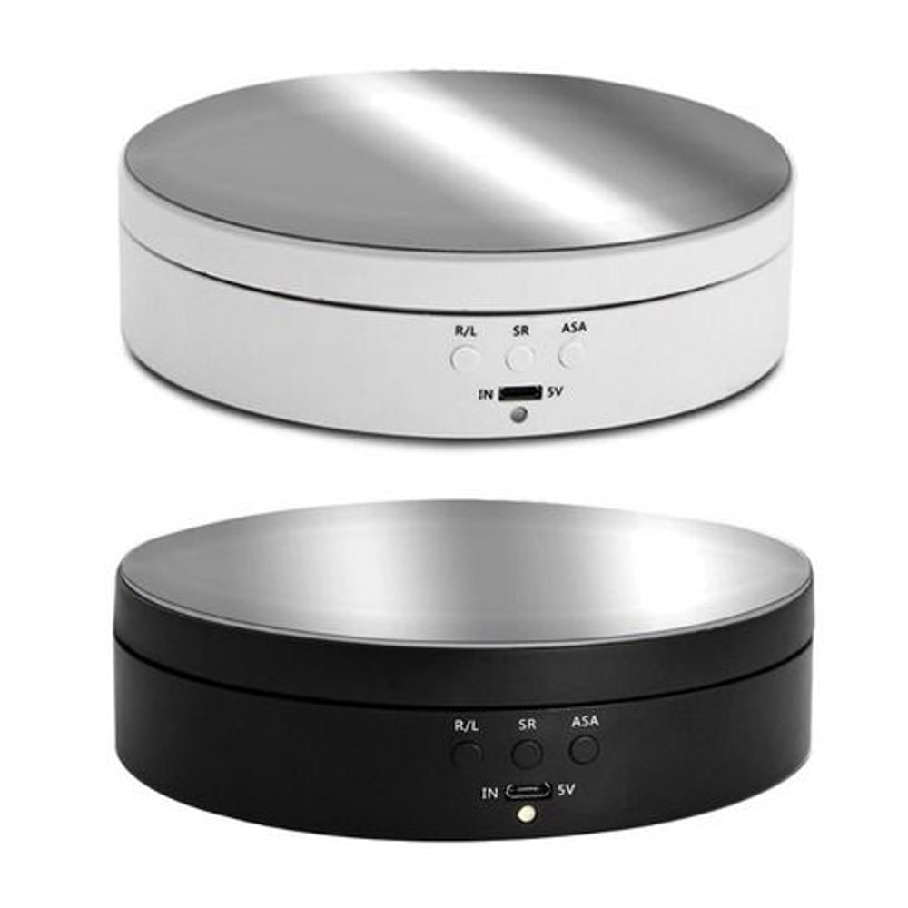 Jewelry Photography Show Holder Electric Motorized Rotating Display Stand Adjustable Speed Quiet 12