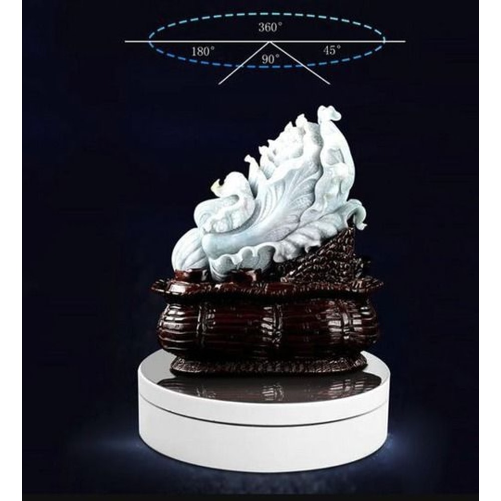 Jewelry Photography Show Holder Electric Motorized Rotating Display Stand Adjustable Speed Quiet 7