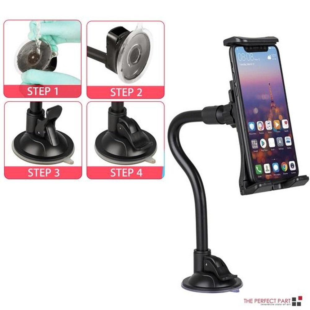 Universal Car Windshield Holder Desktop Mount For Cellphone Tablet IPad GPS Long Arm Adjustable 6