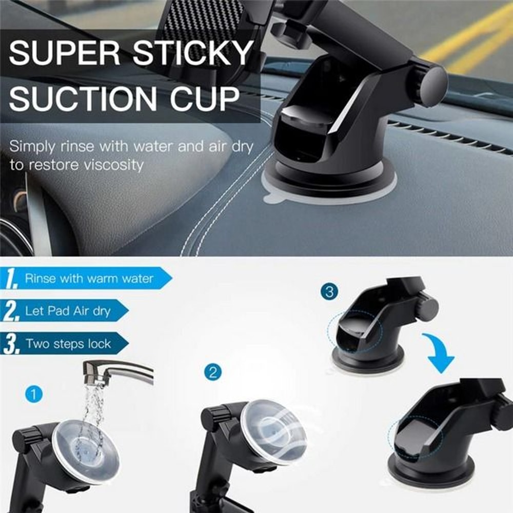 Car Stand Windshield For Mobile GPS Universal Mount Holder For Cell Phones Strong Suction Cup Adjus 9
