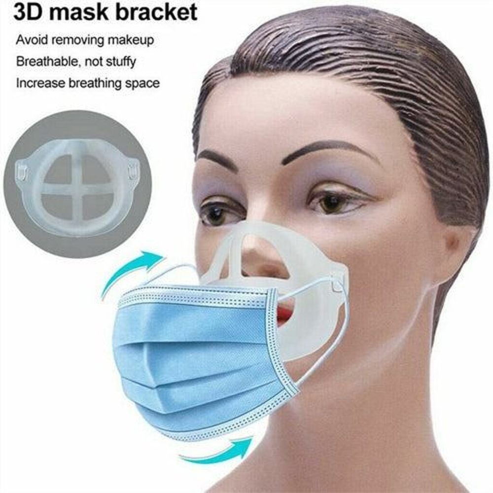 Face Mask Bracket Inner Stand Holder For Mouth Breathing Space Frame Protects Makeup Increases Mask 5