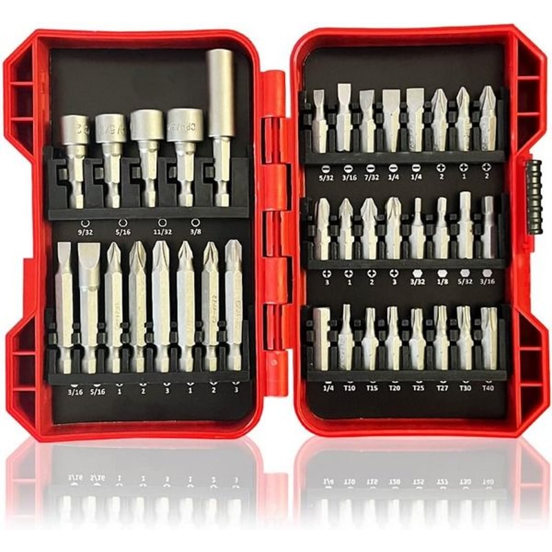 Impact Screwdriver Bit Set Nut Driver Torx Phillips And Hex Bits Magnetic Drill Tool Set 8