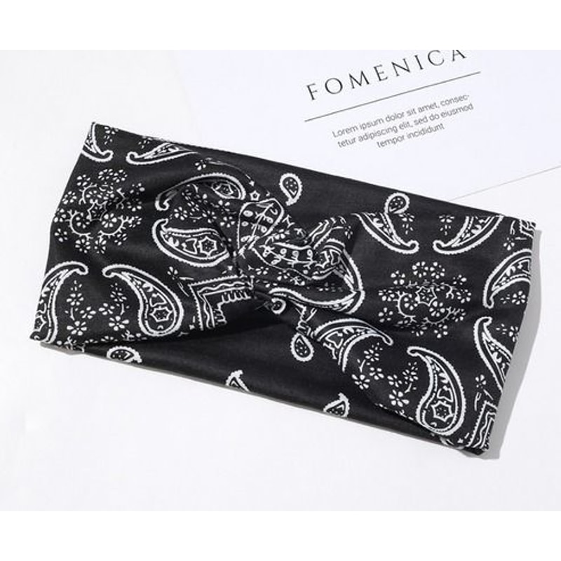 Boho Headbands Knotted Turban Wraps Leopard Hair Bands Elegant Stripe Cloth Comfortable And Stretch 7