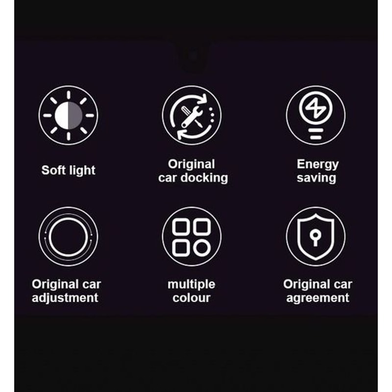 USB LED Car Interior Light Mini Blue Neon Ambient Lamps Perfect Atmosphere Accessory For Cars And M 10