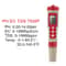 Pocket Hydroponics PH EC Meter Digital LCD Tester Aquarium Water Test Pen For PH TDS Temperature 5
