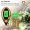 Soil Tester LCD Digital Moisture PH Temperature And Sunlight Meter For Indoor And Outdoor Plants Ga 5