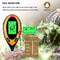 Soil Tester LCD Digital Moisture PH Temperature And Sunlight Meter For Indoor And Outdoor Plants Ga 5