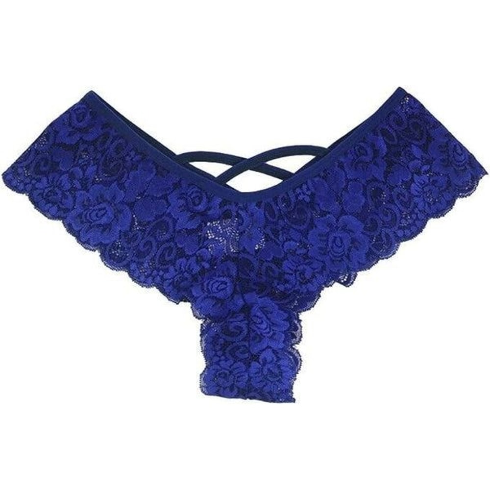 Womens Sexy Lace Lingerie Panties Brief G String Thong 6