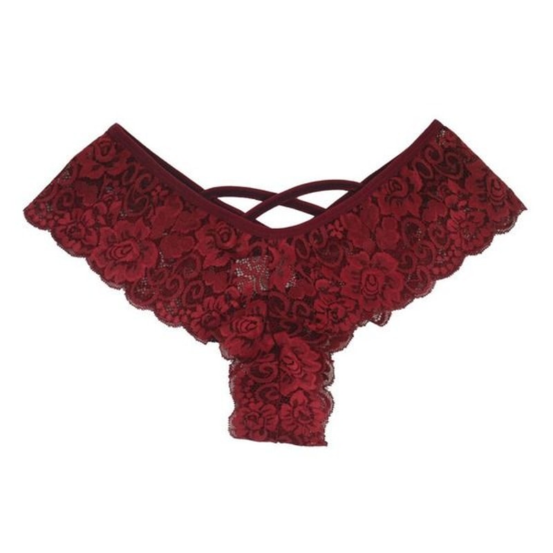 Womens Sexy Lace Lingerie Panties Brief G String Thong 7