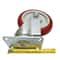 Heavy Duty Caster Wheels Polyurethane Swivel Plate Durable Silent Load Capacity 3