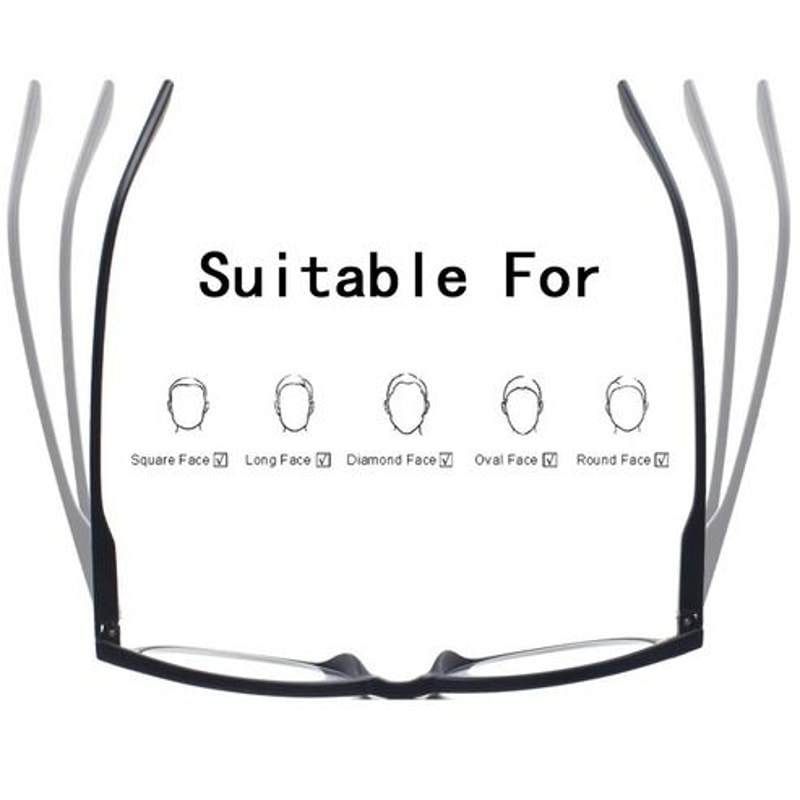 Square Frame Spring Hinge Reading Glasses For Men And Women Comfortable And Lightweight Unisex Read 1