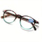 Blue Light Blocking Oval Reading Glasses For Men And Women Spring Hinge Round Horn Power UV400 Prot 8