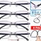 Mens Rectangular Rimless Reading Glasses Blue Light Blocking Unisex Readers UV400 Protection For Ey 0