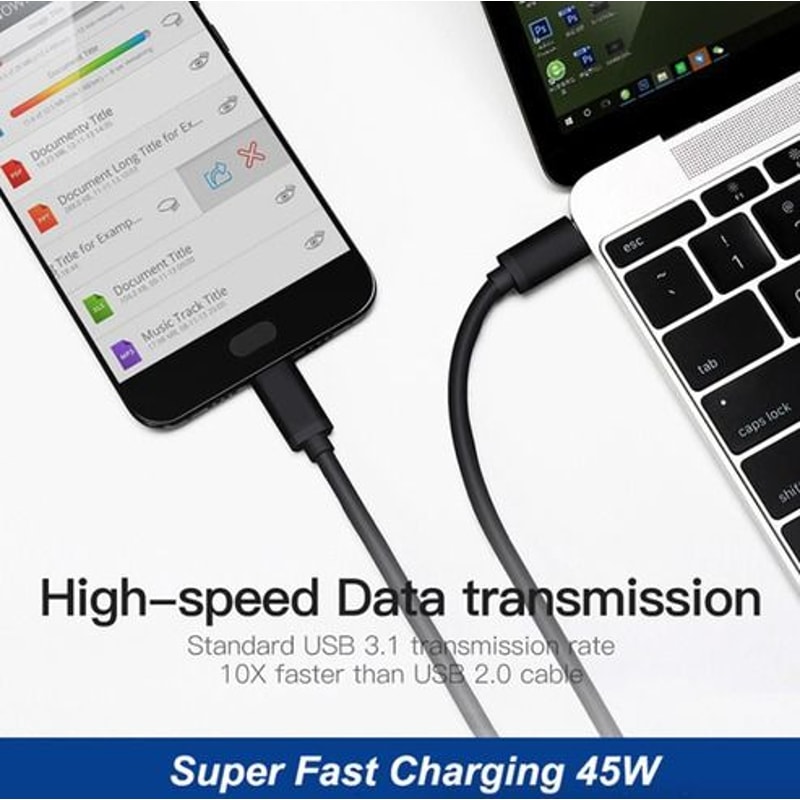 Super Fast Charger For Samsung Galaxy Includes Cable For Rapid Charging 5