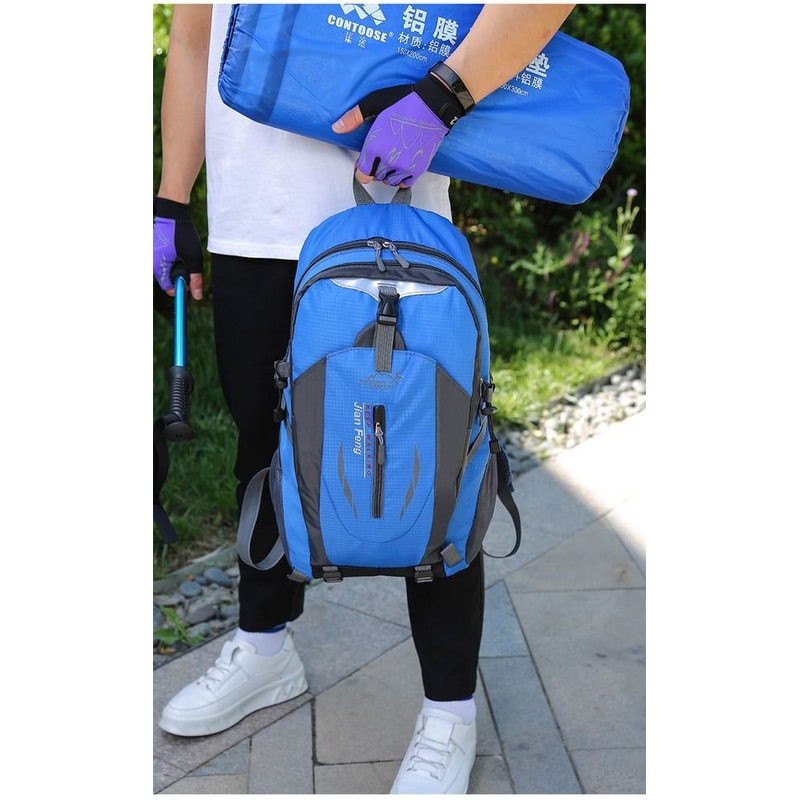 Durable Travel Backpack For Men Women Rucksack For Hiking Camping Laptop School And Book Bag 14