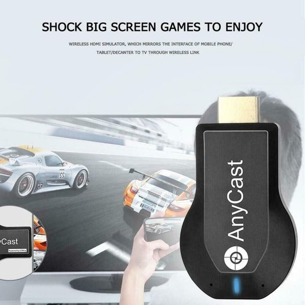 WiFi Anycast Miracast Adapter Airplay TV Wireless Display Dongle DLNA For Smartphones Tablets 3