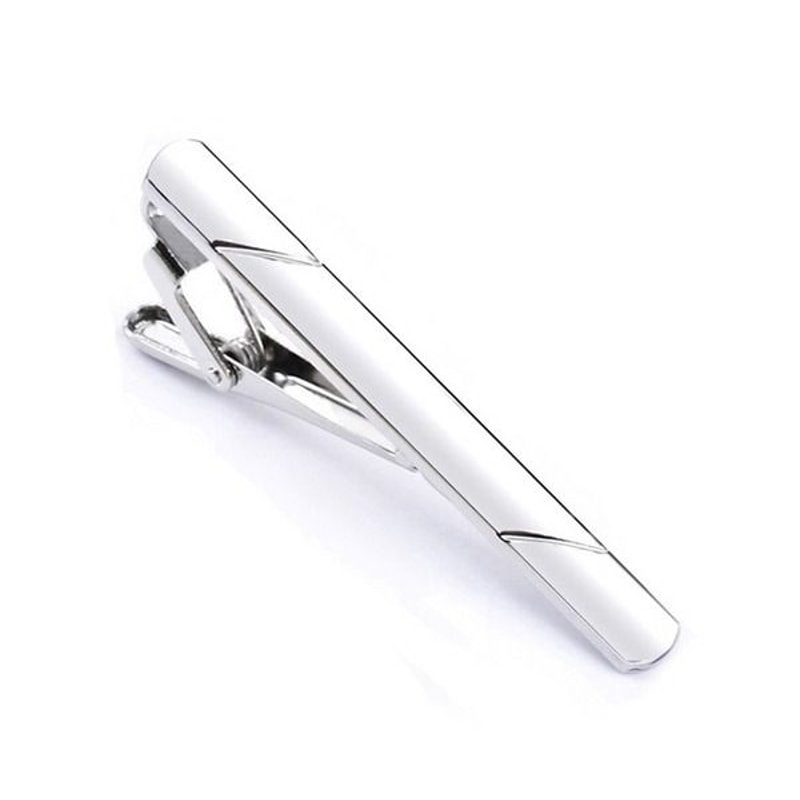 Stainless Steel Tie Clip Gold Black Silver Necktie Bar Clasp Pin For Men 9