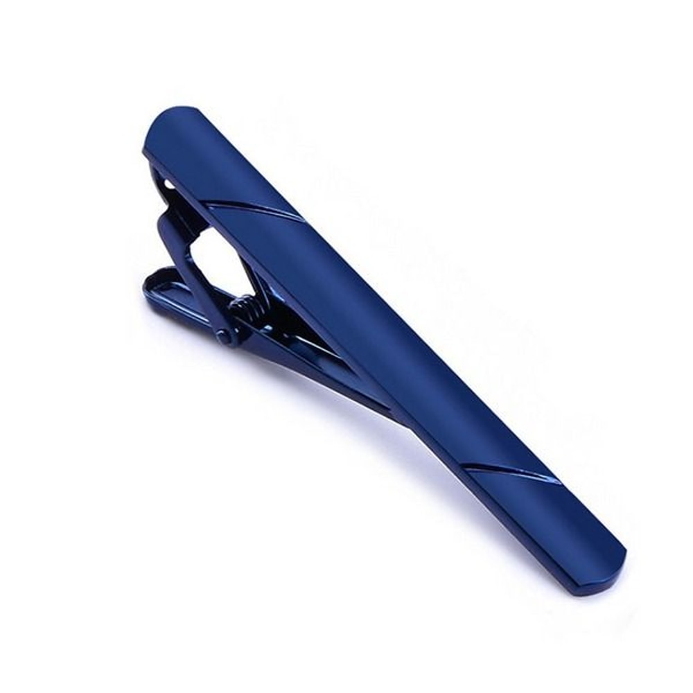 Stainless Steel Tie Clip Gold Black Silver Necktie Bar Clasp Pin For Men 6