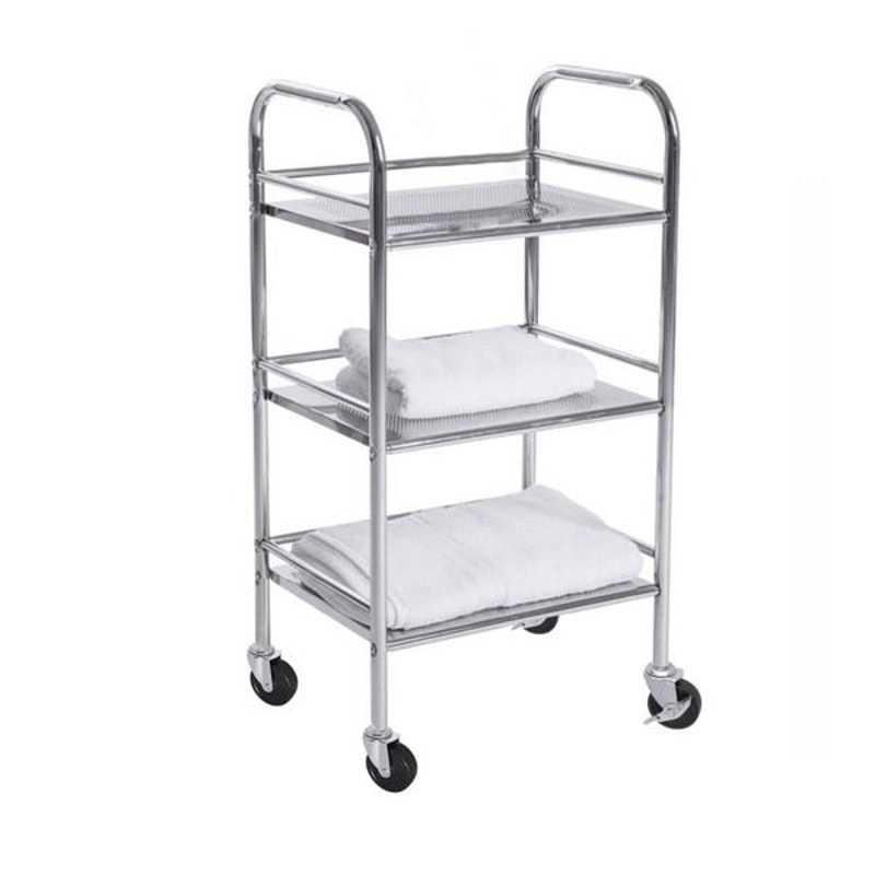 Heavy Duty Rubber Casters With Safety Brake Wheels For Wire Shelving Rack Quiet Degree Swivel Smoot