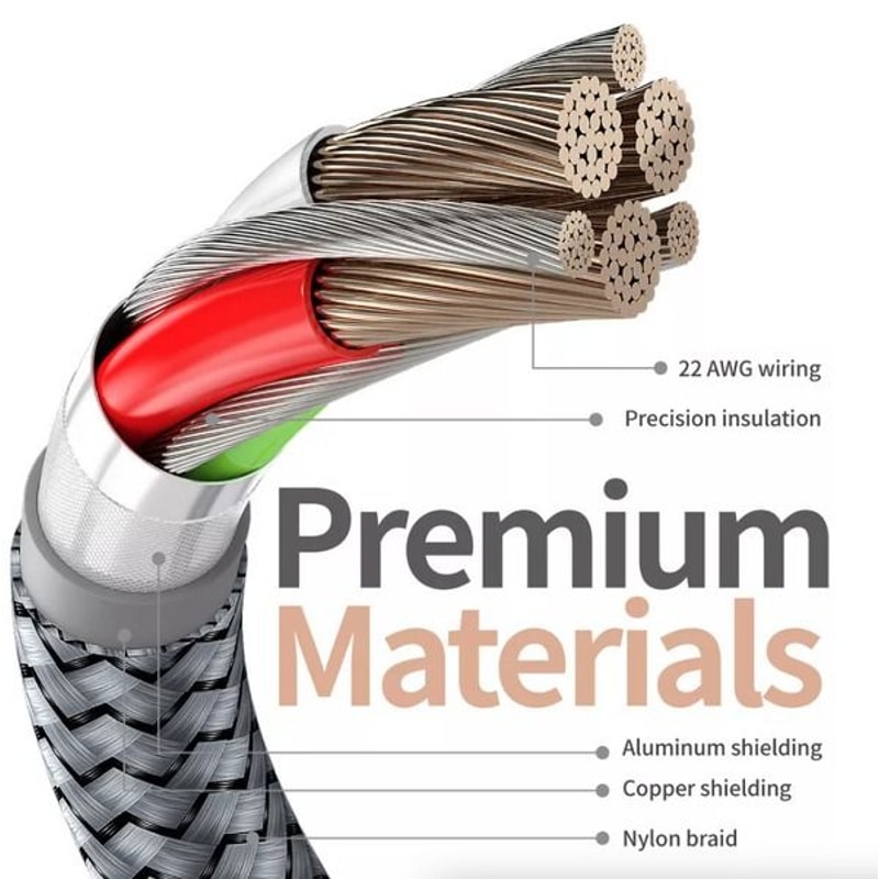 Fast Charger USB Cable For IPhone Durable And LongLasting 3