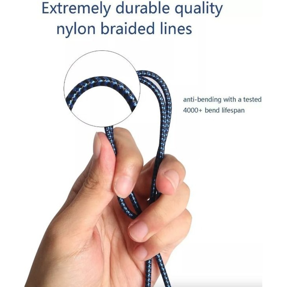 Fast Charger USB Cable For IPhone Durable And LongLasting 8
