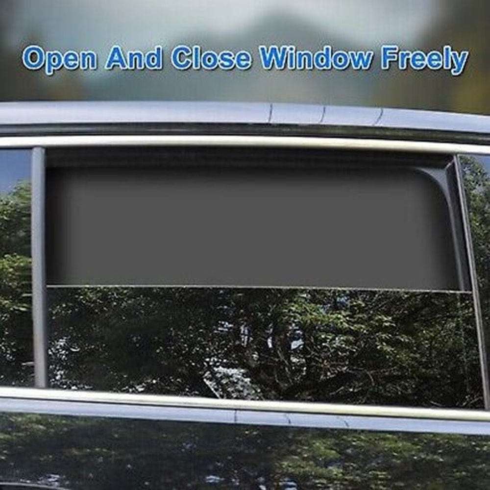 Magnetic Car Sun Shade Cover UV Protection Mesh Shield For Front And Rear Side Windows Breathable N 7