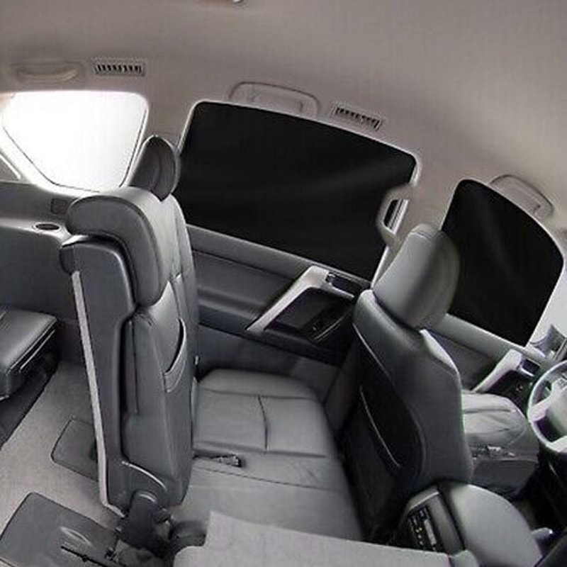 Magnetic Car Sun Shade Cover UV Protection Mesh Shield For Front And Rear Side Windows Breathable N 8