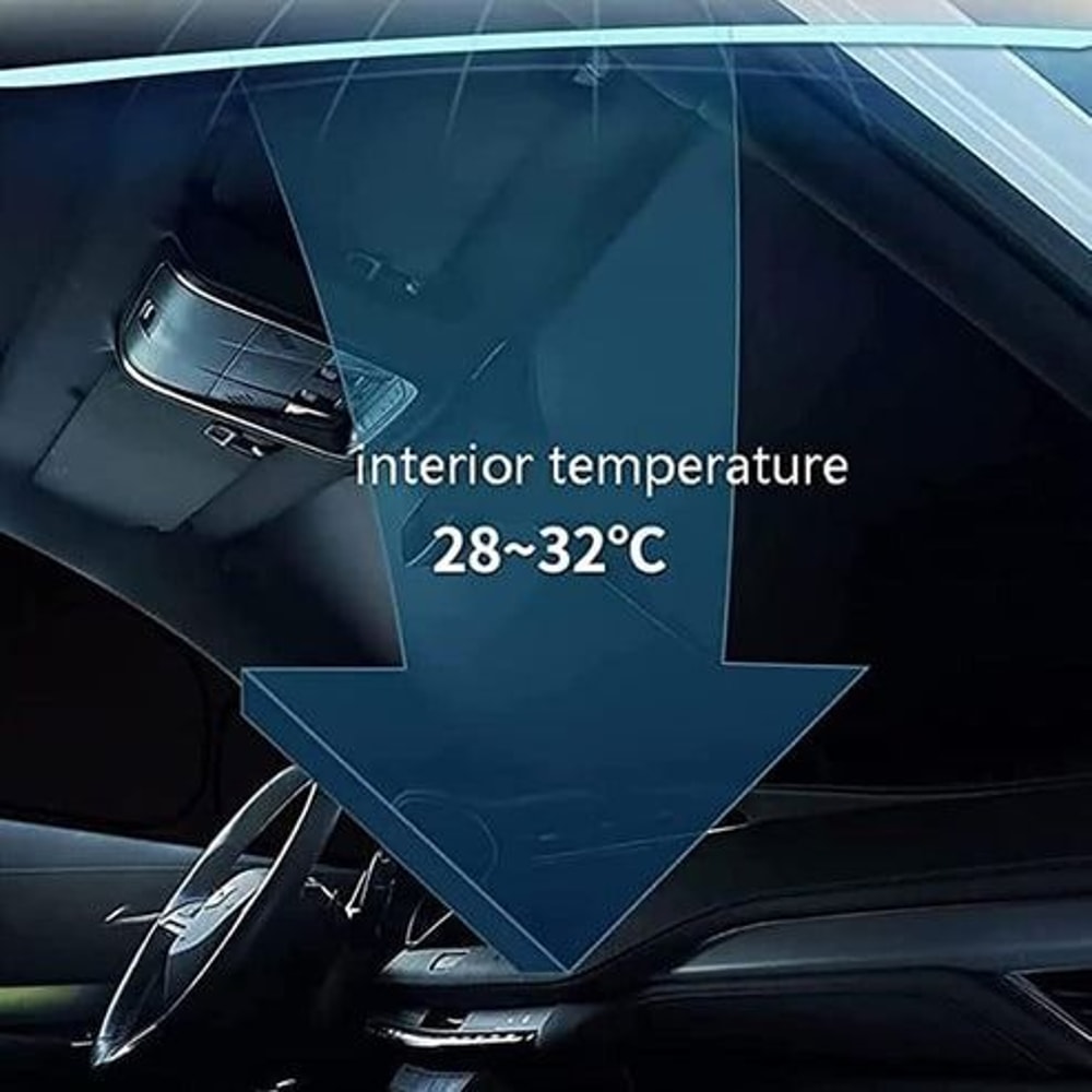 Magnetic Car Sun Shade Cover UV Protection Mesh Shield For Front And Rear Side Windows Breathable N 9