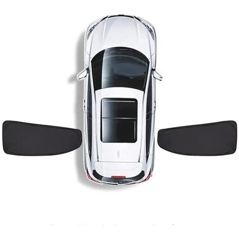 Magnetic Car Sun Shade Cover UV Protection Mesh Shield For Front And Rear Side Windows Breathable N 11