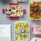Airtight Food Storage Containers Stackable Leakproof Snap Lock Lids BPAFree Clear Plastic Meal Pre 2