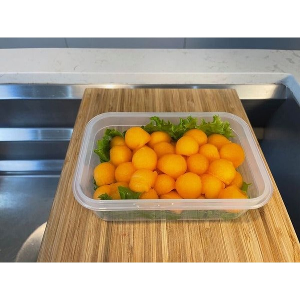 Airtight Food Storage Containers Stackable Leakproof Snap Lock Lids BPAFree Clear Plastic Meal Pre 11