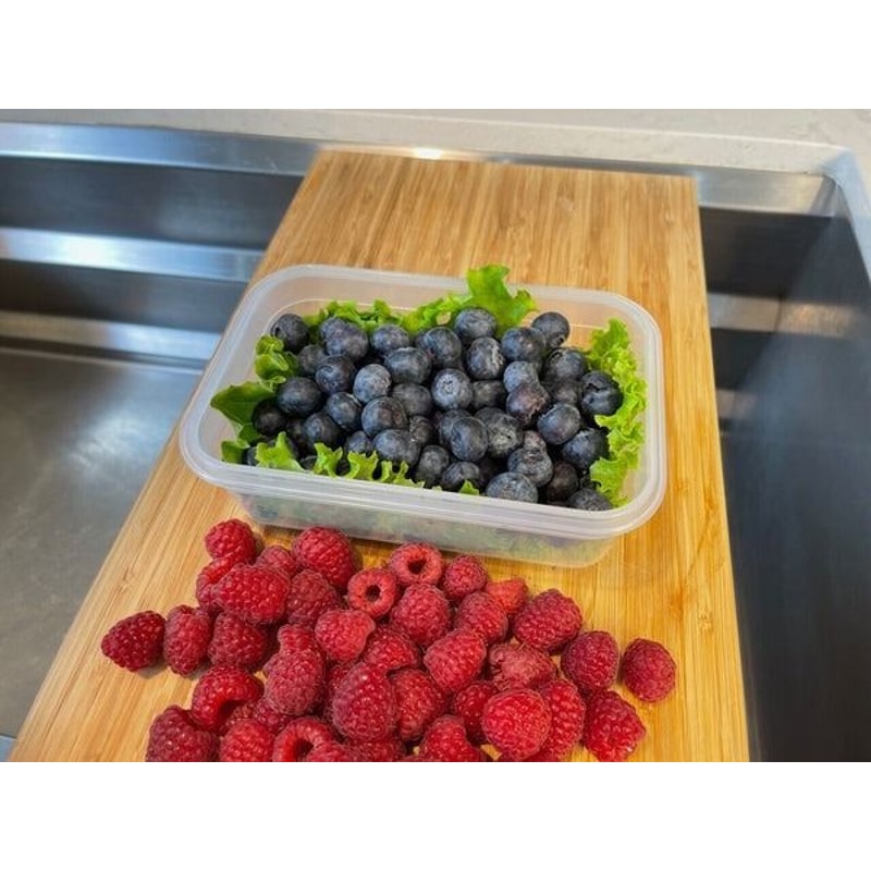 Airtight Food Storage Containers Stackable Leakproof Snap Lock Lids BPAFree Clear Plastic Meal Pre 13