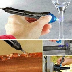 multi-purpose 5 second fix pen uv light repair glue, refill liquid welding kit for fast repairs
