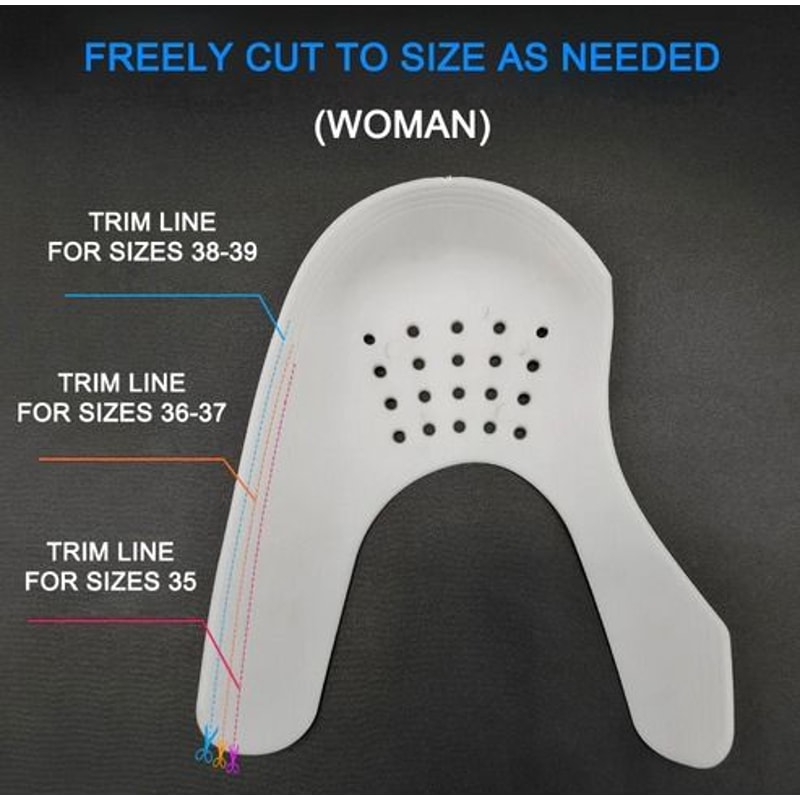 Anti Crease Shoe Protector Force Fields Cover Toe Cap Creasing Decreaser For LongLasting Shoe Fresh 15