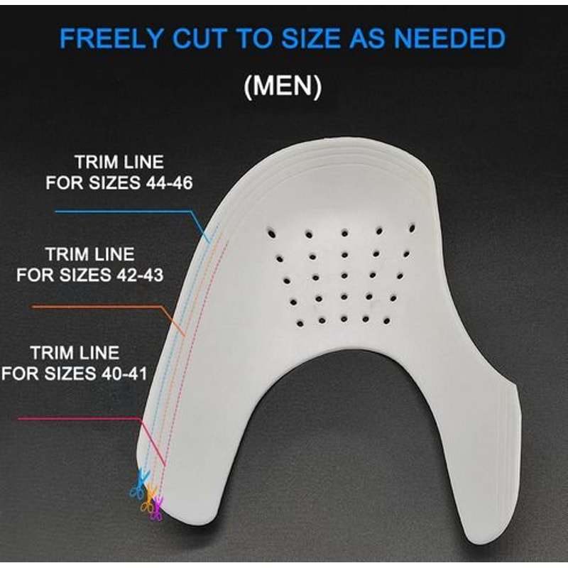 Anti Crease Shoe Protector Force Fields Cover Toe Cap Creasing Decreaser For LongLasting Shoe Fresh 4