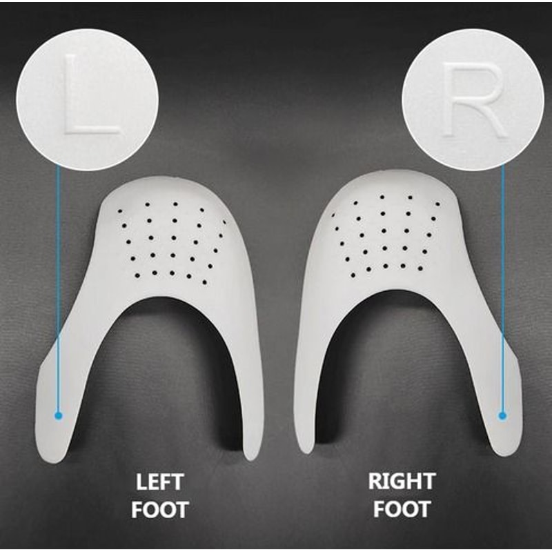 Anti Crease Shoe Protector Force Fields Cover Toe Cap Creasing Decreaser For LongLasting Shoe Fresh 8