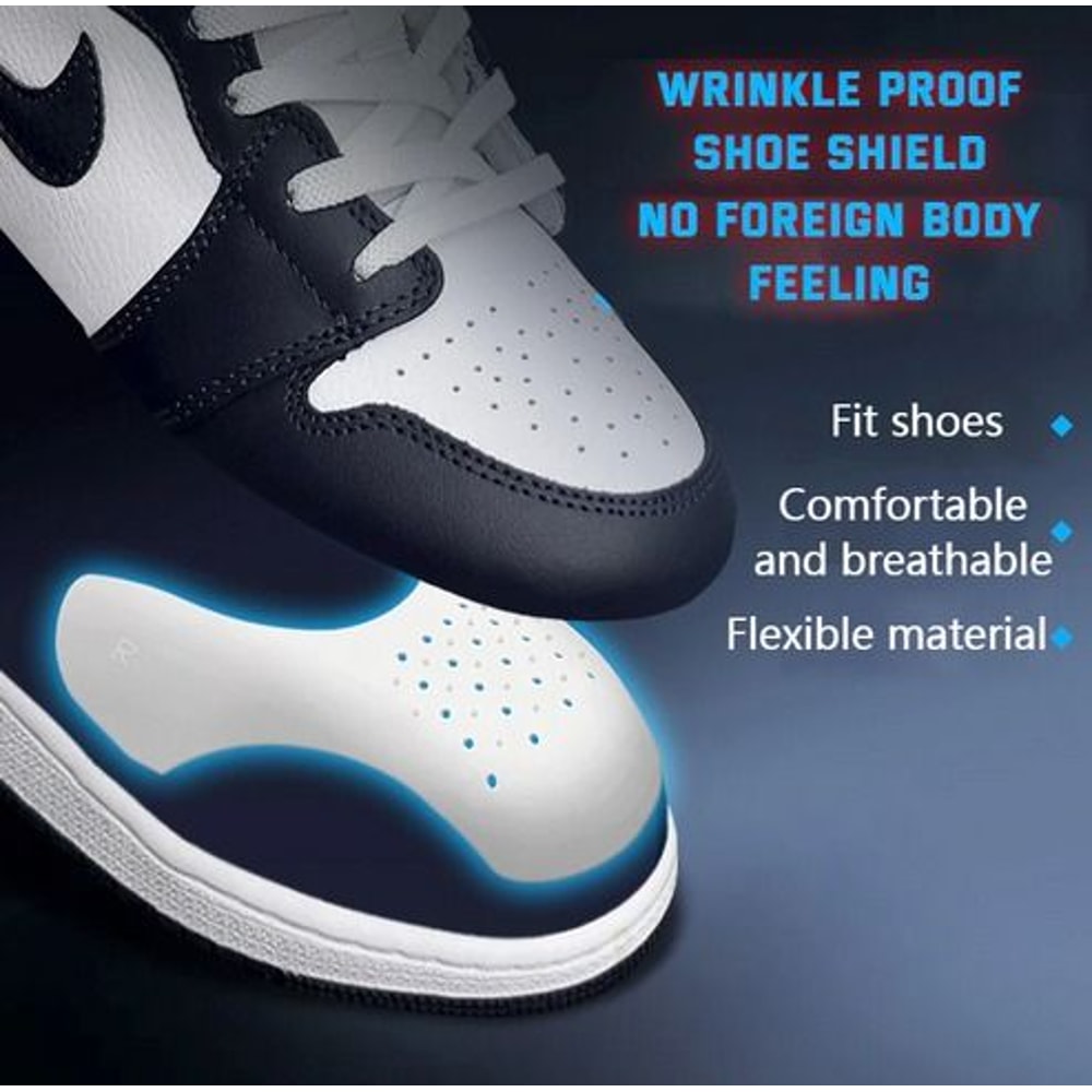 Anti Crease Shoe Protector Force Fields Cover Toe Cap Creasing Decreaser For LongLasting Shoe Fresh 9