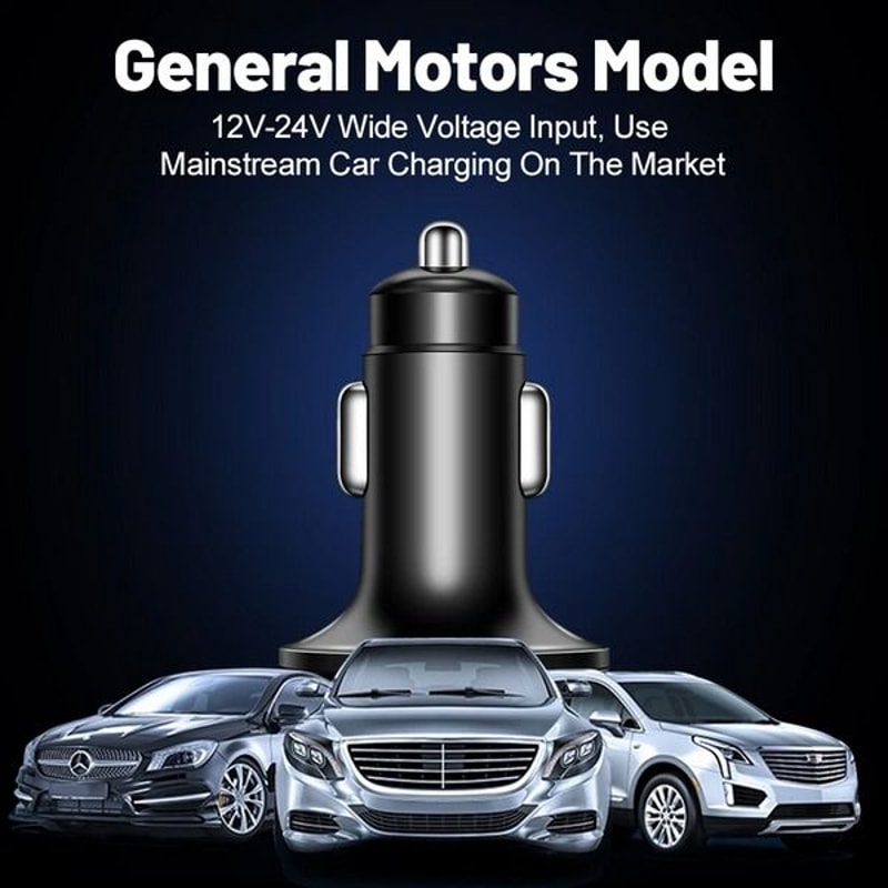 5Port USB Super Fast Car Charger Adapter Quick Charging MultiDevice Car Charging Station 11