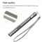 Stainless Steel Torch 5 LED USB Rechargeable Mini Tactical Flashlight Waterproof Portable Pen Light 10