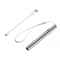 Stainless Steel Torch 5 LED USB Rechargeable Mini Tactical Flashlight Waterproof Portable Pen Light 5