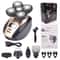 Rotary Electric Shaver Rechargeable Trimmer Razor For Bald Head Hair Beard And Face 12